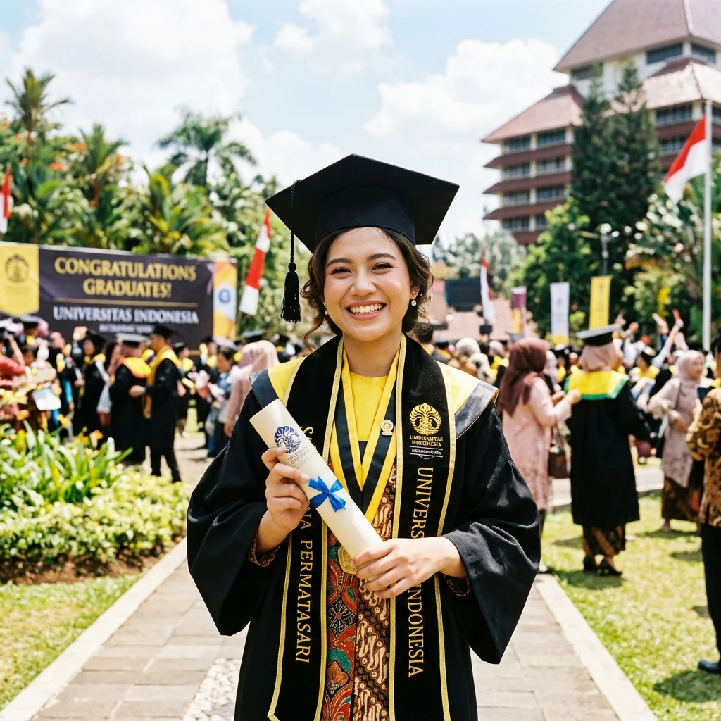 Graduation portrait